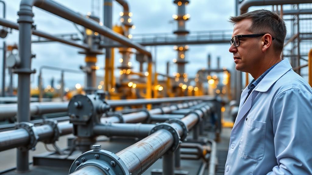 Chemical Engineer at work — Images and Photos created by www.High-Salary-Jobs.com — The Website that Shows you real Work Incomes in Relation to Roles and Education