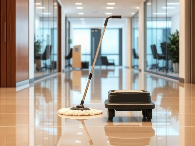 Cleaner at work — Images and Photos created by www.High-Salary-Jobs.com — The Website that Shows you real Work Incomes in Relation to Roles and Education