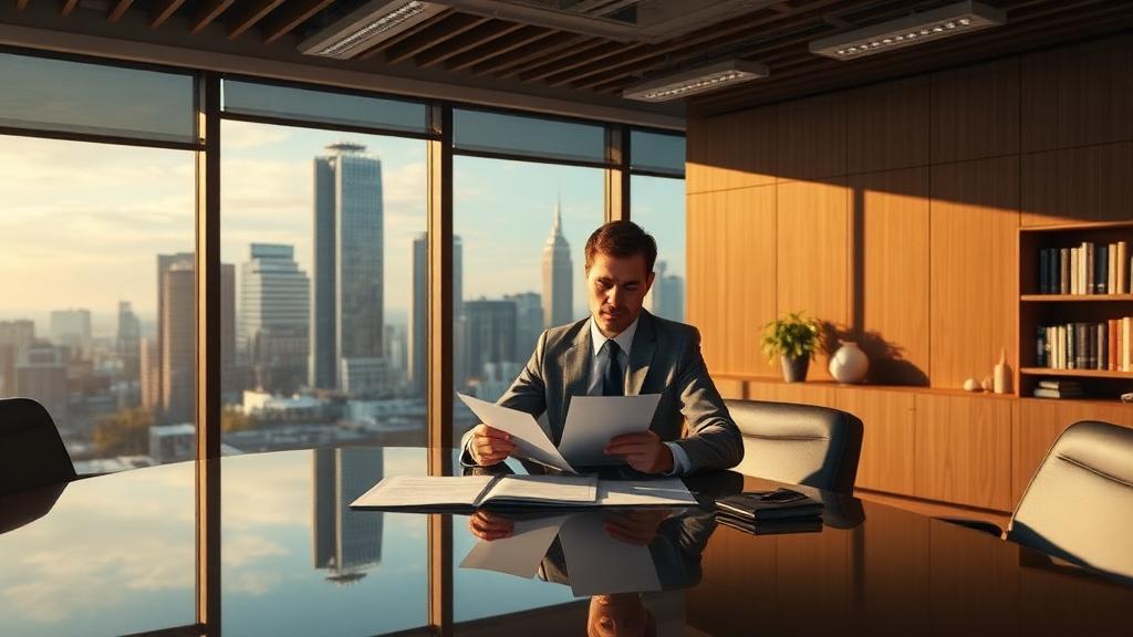 Corporate Lawyer at work — Images and Photos created by www.High-Salary-Jobs.com — The Website that Shows you real Work Incomes in Relation to Roles and Education