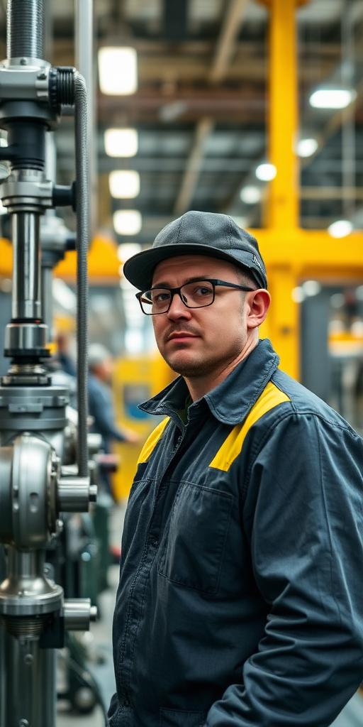 Mechanical Engineer at work — Images and Photos created by www.High-Salary-Jobs.com — The Website that Shows you real Work Incomes in Relation to Roles and Education