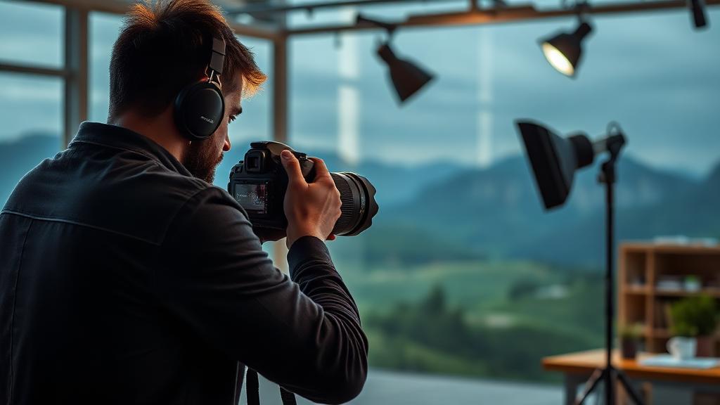 Photographer at work — Images and Photos created by www.High-Salary-Jobs.com — The Website that Shows you real Work Incomes in Relation to Roles and Education