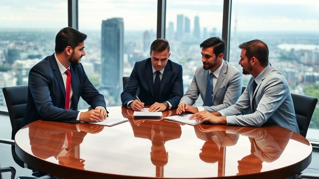 Private Equity Partner at work — Images and Photos created by www.High-Salary-Jobs.com — The Website that Shows you real Work Incomes in Relation to Roles and Education
