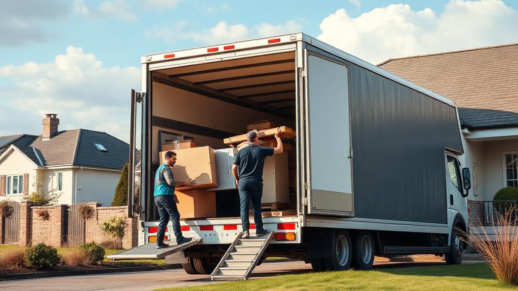 Removalist at work — Images and Photos created by www.High-Salary-Jobs.com — The Website that Shows you real Work Incomes in Relation to Roles and Education