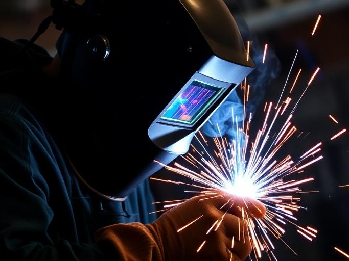 Welder at work — Images and Photos created by www.High-Salary-Jobs.com — The Website that Shows you real Work Incomes in Relation to Roles and Education